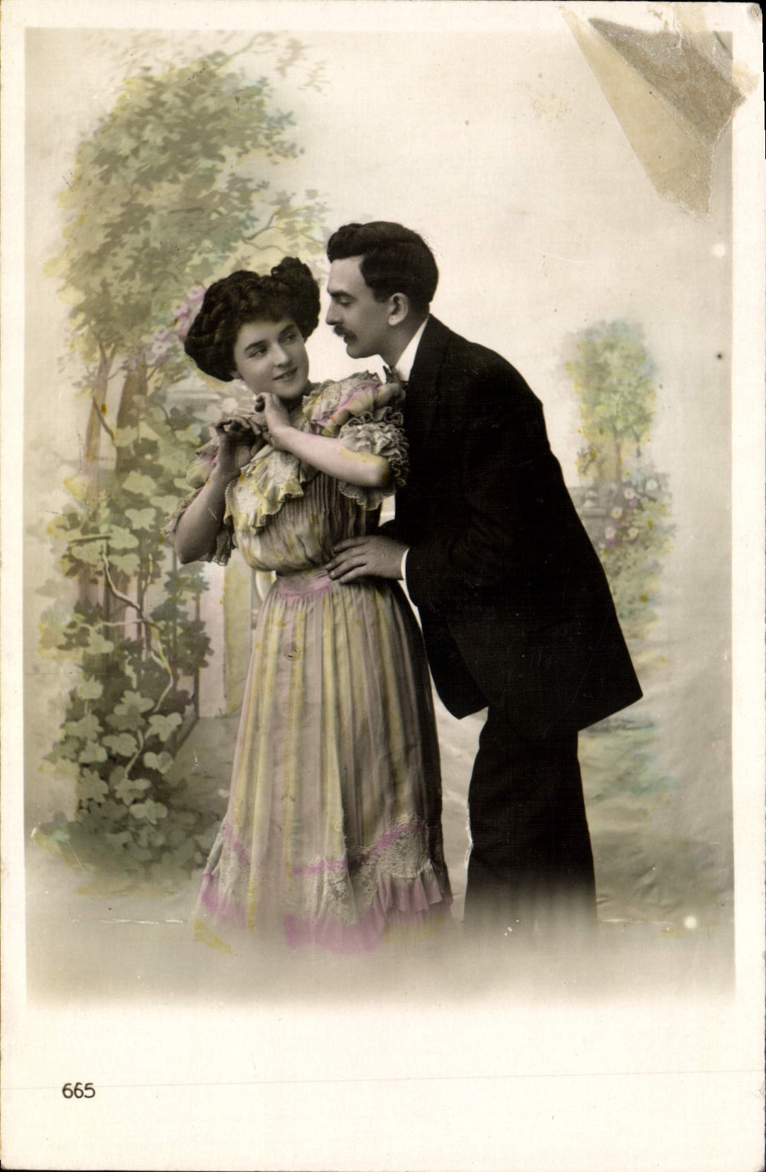 CPA Fantaisie Femme 