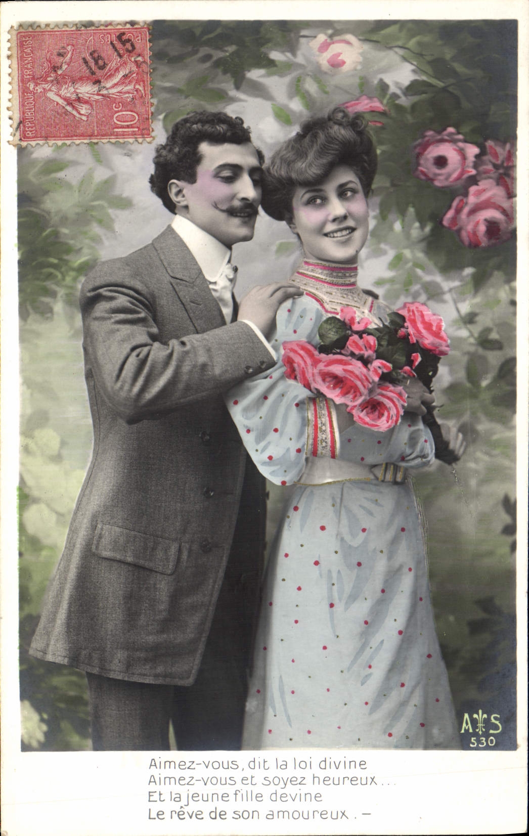 CPA Fantaisie Femme 