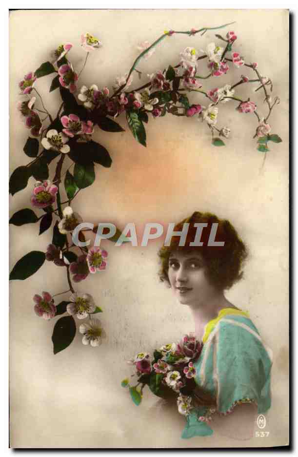 CPA Fantaisie Femme 