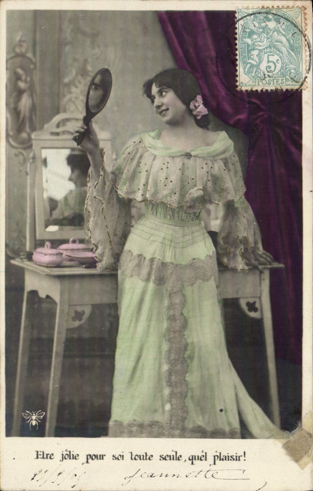 CPA Fantaisie Femme 