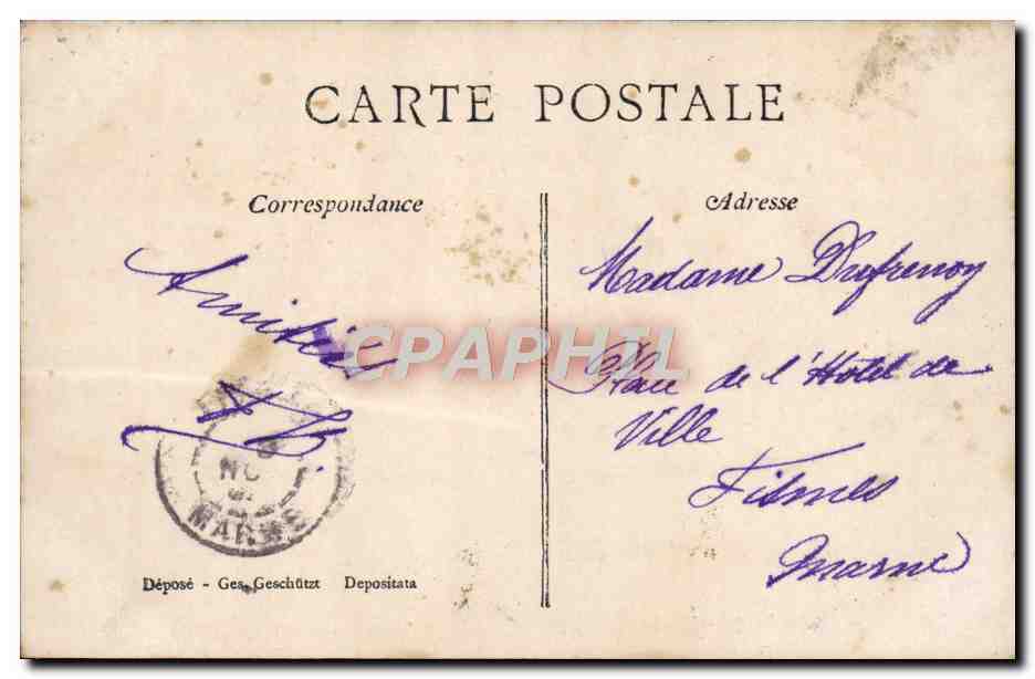 Femme et enfant — scène de vie — éditeur A.S. n°350 — Reverso