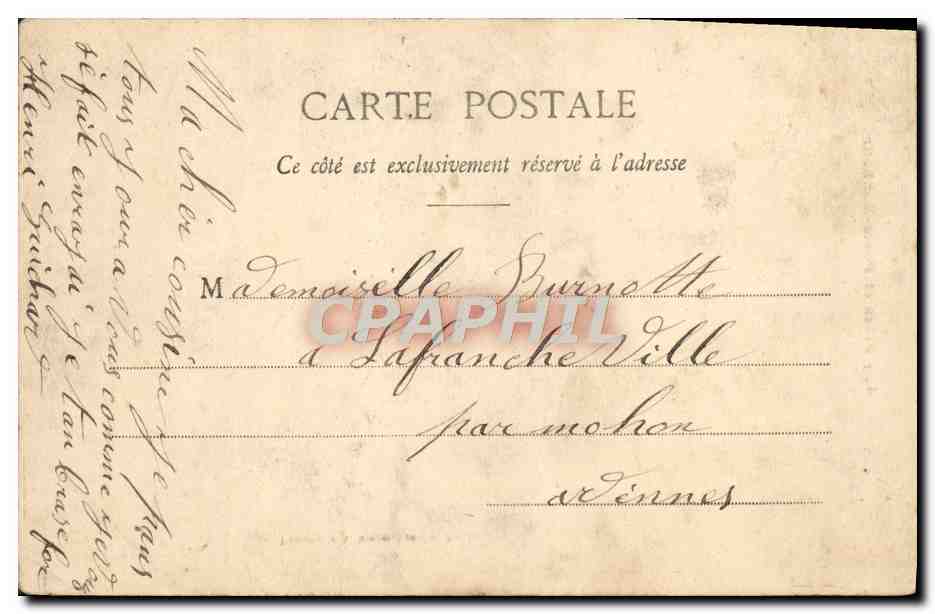 Fêtes et Porte-Bonheur — Phototype & Berguert et Cie, Nancy — n°4 — Verso