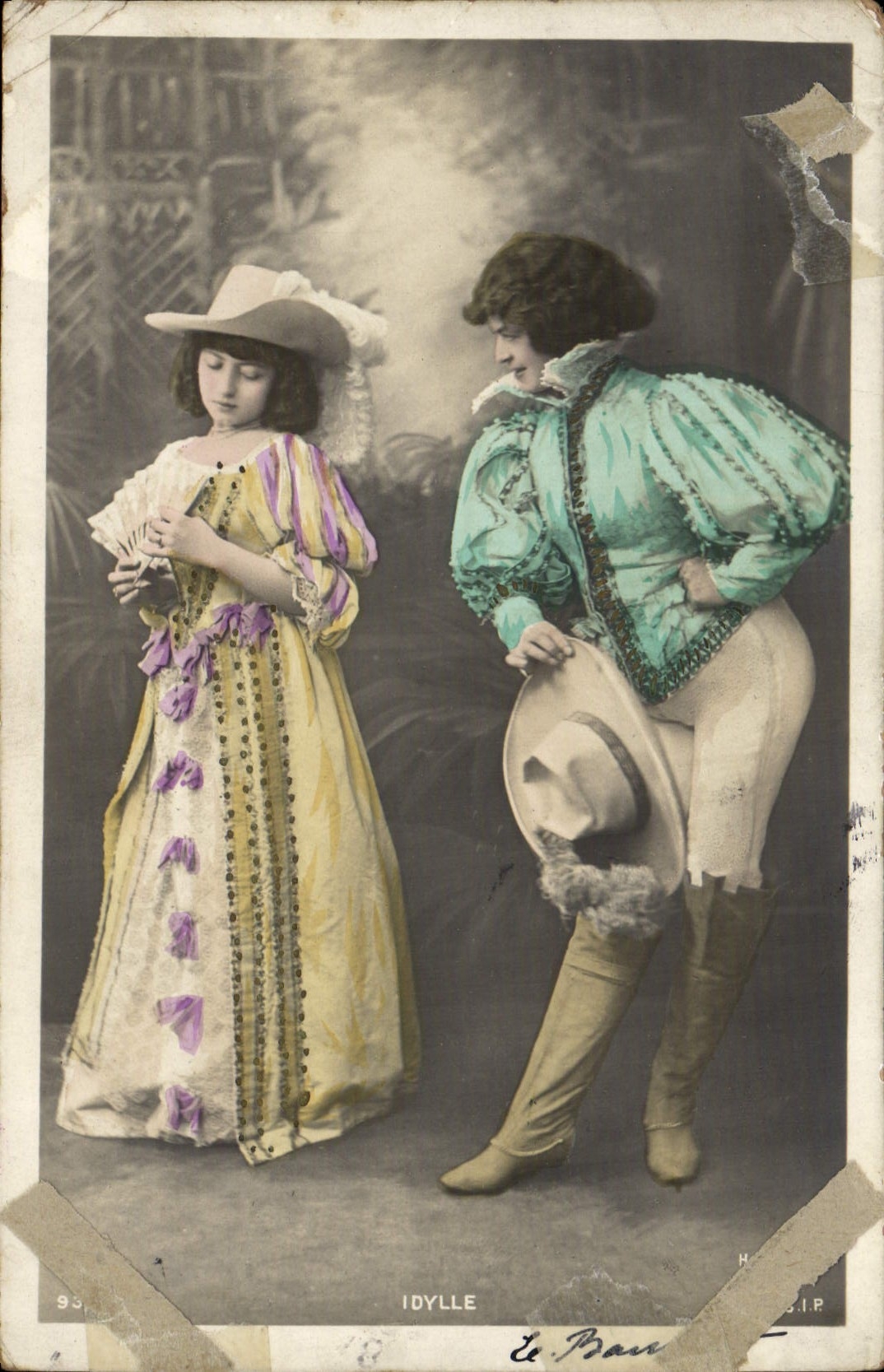 CPA Fantaisie Femme 
