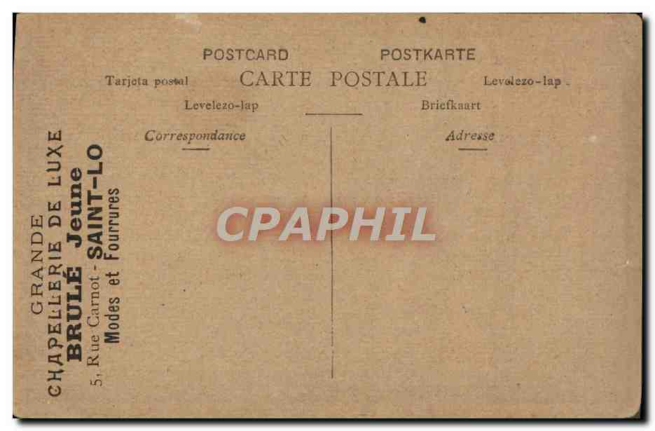 CPA Fantaisie Femme Bebe — Rückseite