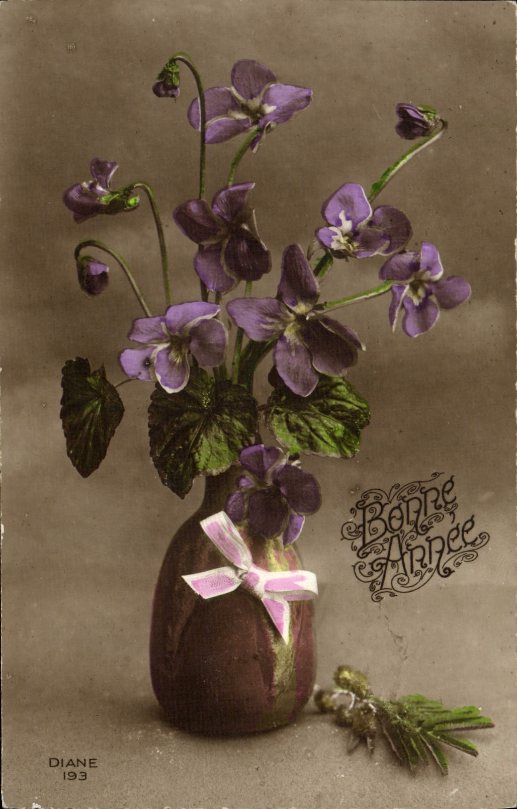 CPA Fantaisie Fleurs