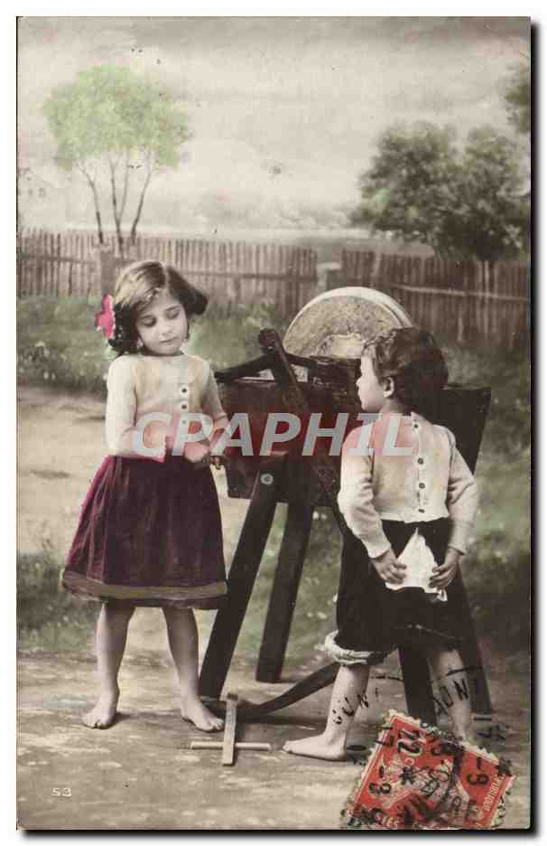 CPA Fantaisie Enfants