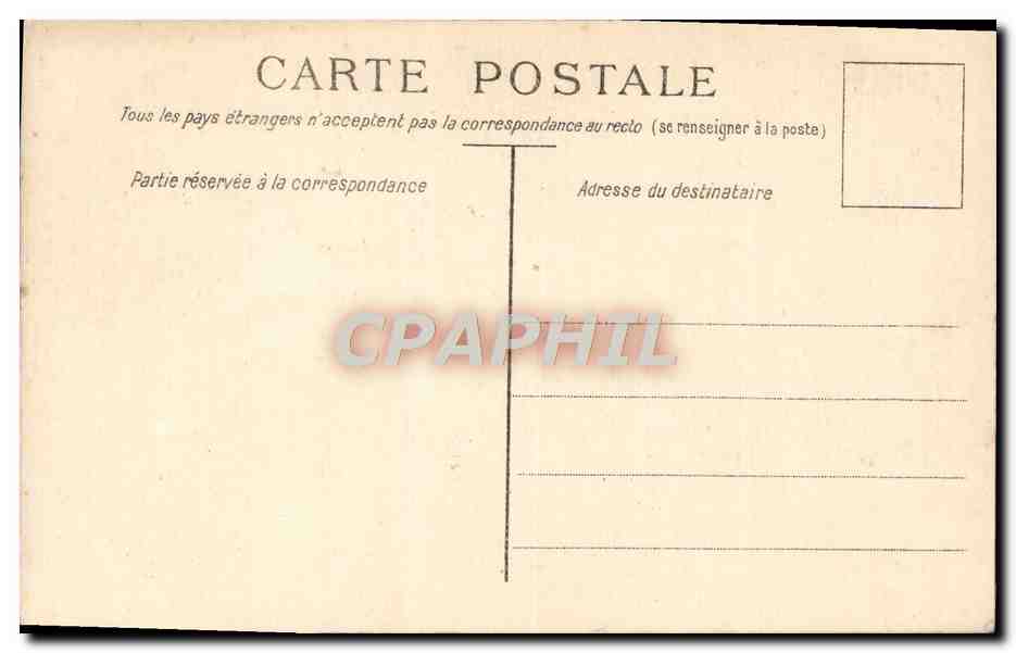 CPA Fantaisie Femme  — Verso