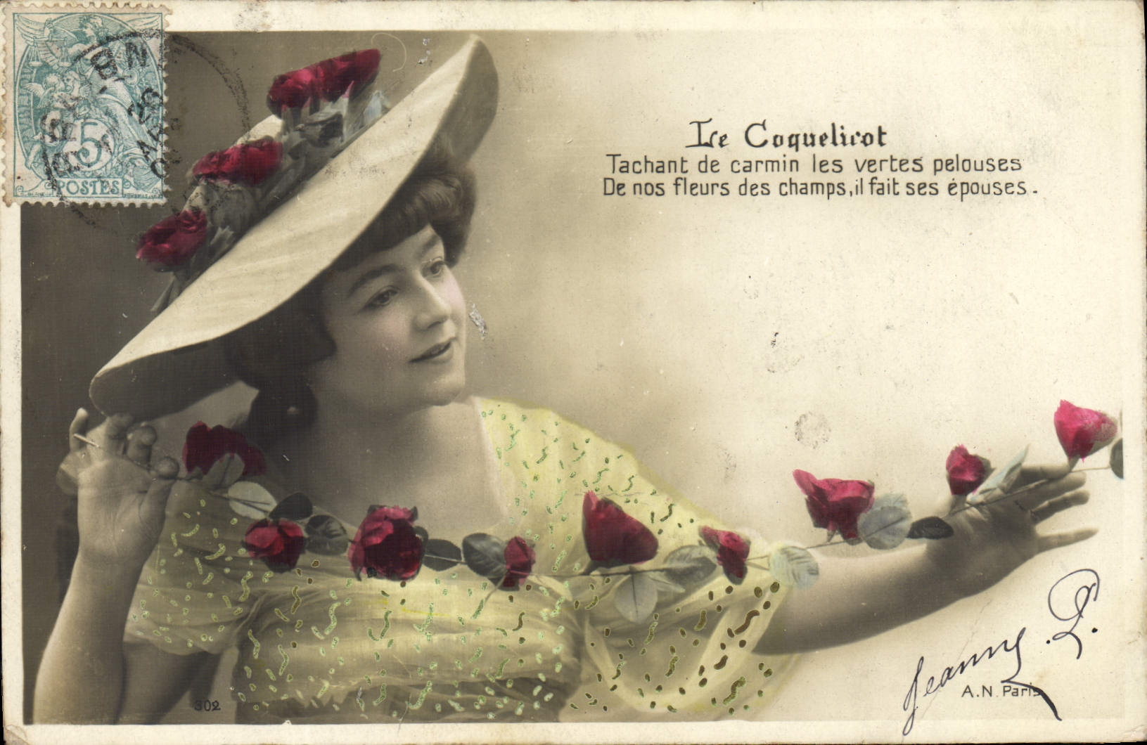 Jeanny P. — Le Coquelicot — A.N. Paris