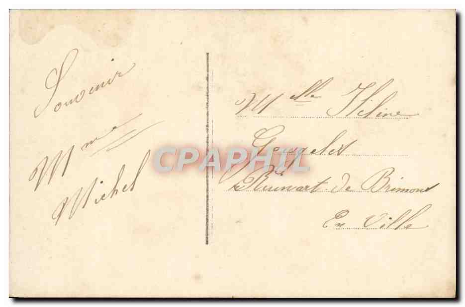 CPA Fantaisie Enfant — Rückseite