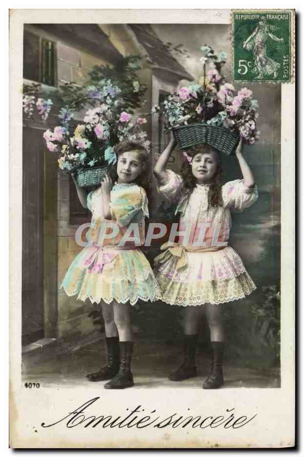 CPA Fantaisie Enfants