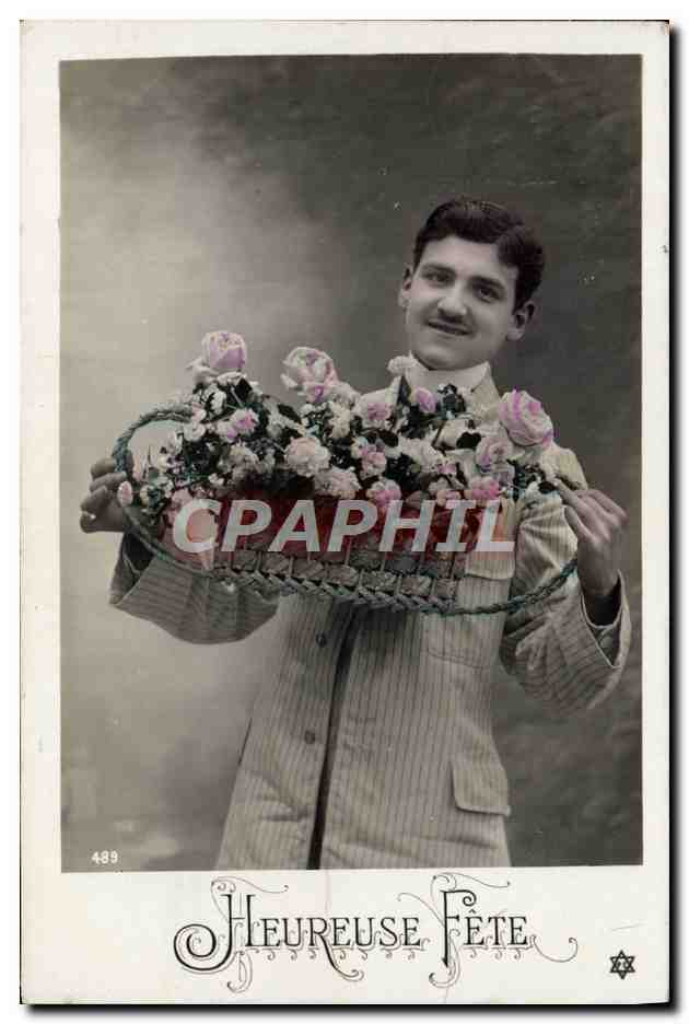 CPA Fantaisie Homme 