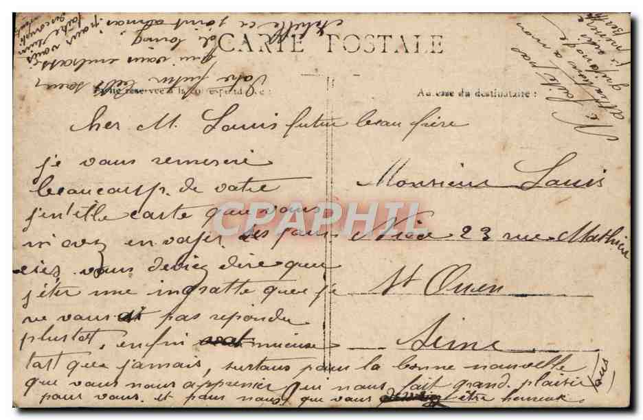 Deux femmes jouant aux cartes — La Bonne Aventure — Grob n°577 — Reverso