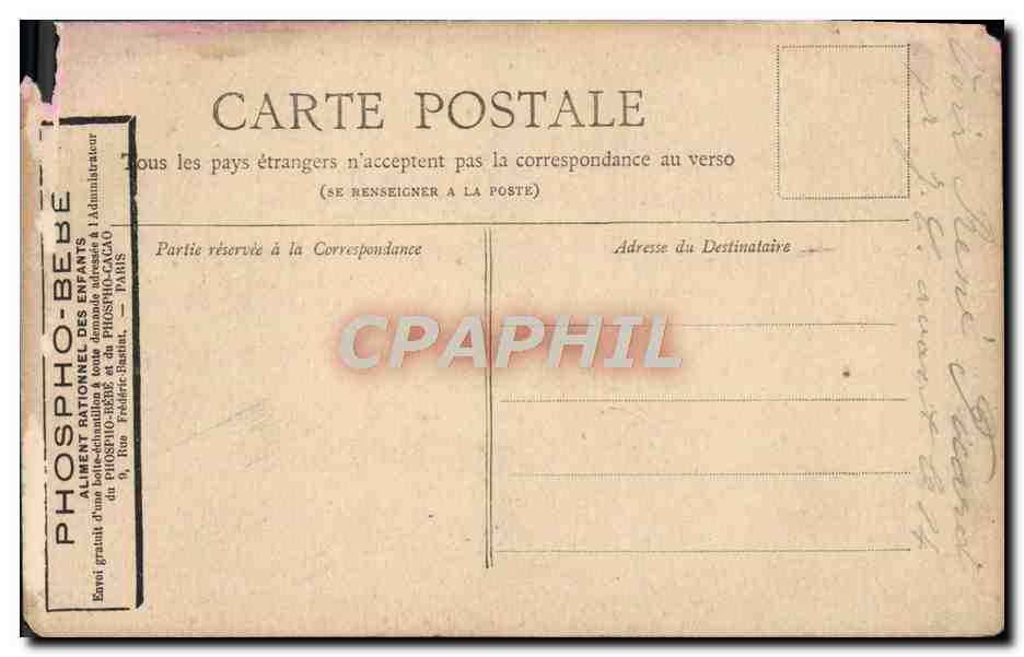 Versailles — Petit Trianon, Grotte d'Apollon — A. Dubois — Achterkant