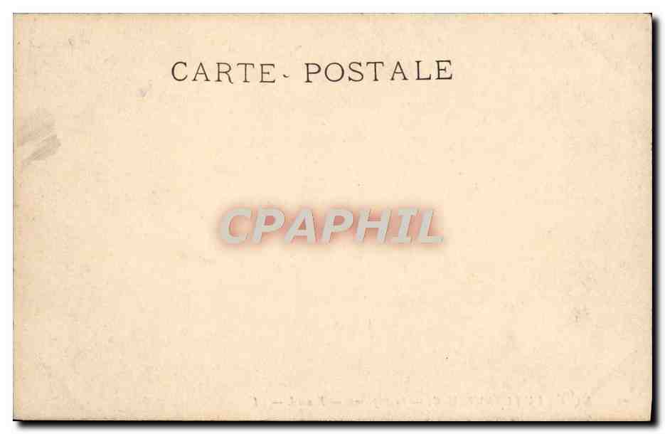 CPA Paris Musee du Luxembourg Le bapteme Renard — Verso