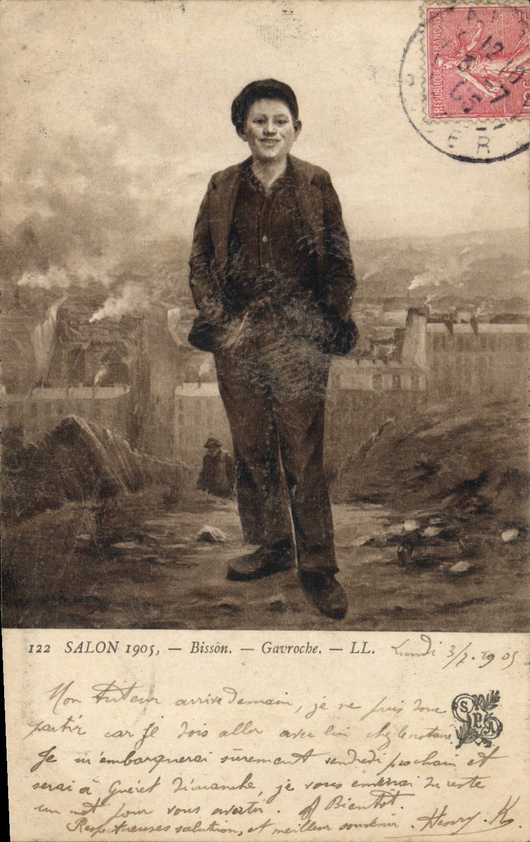 Salon 1905 — Bisson — Gavroche — LL — n°122