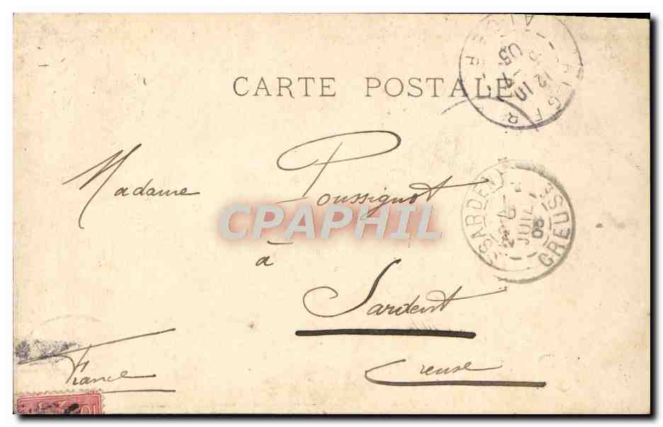 Salon 1905 — Bisson — Gavroche — LL — n°122 — Verso