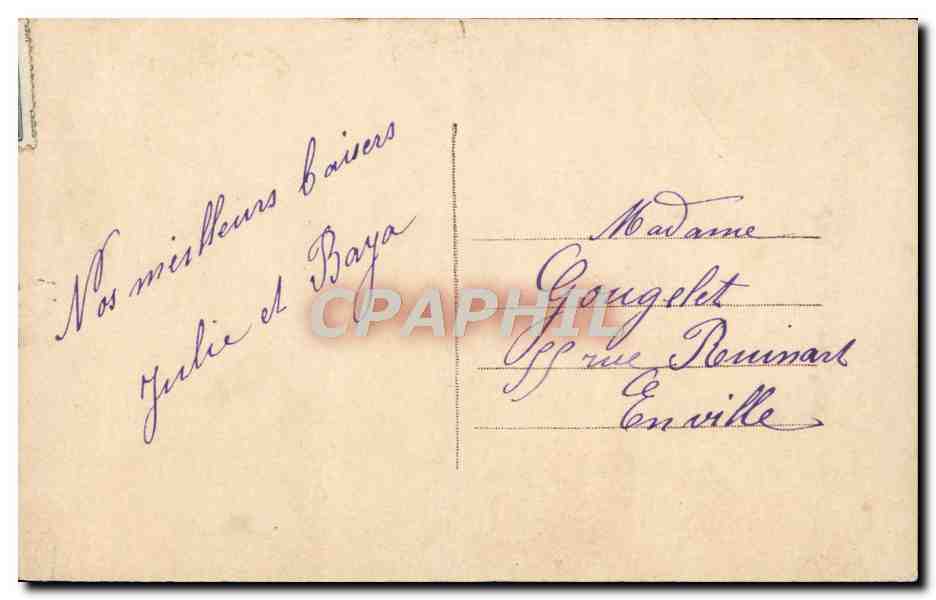 Jeune femme — Anniversaire — Anniversaire 527 — Verso