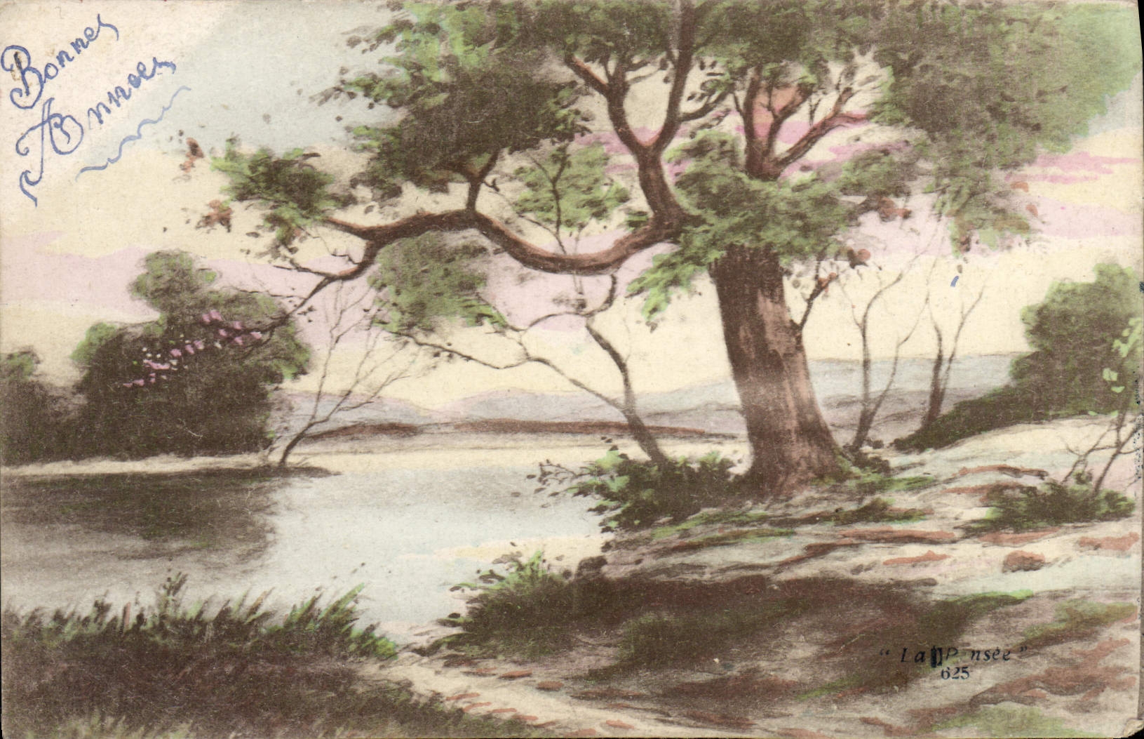 CPA Fantaisie Paysage