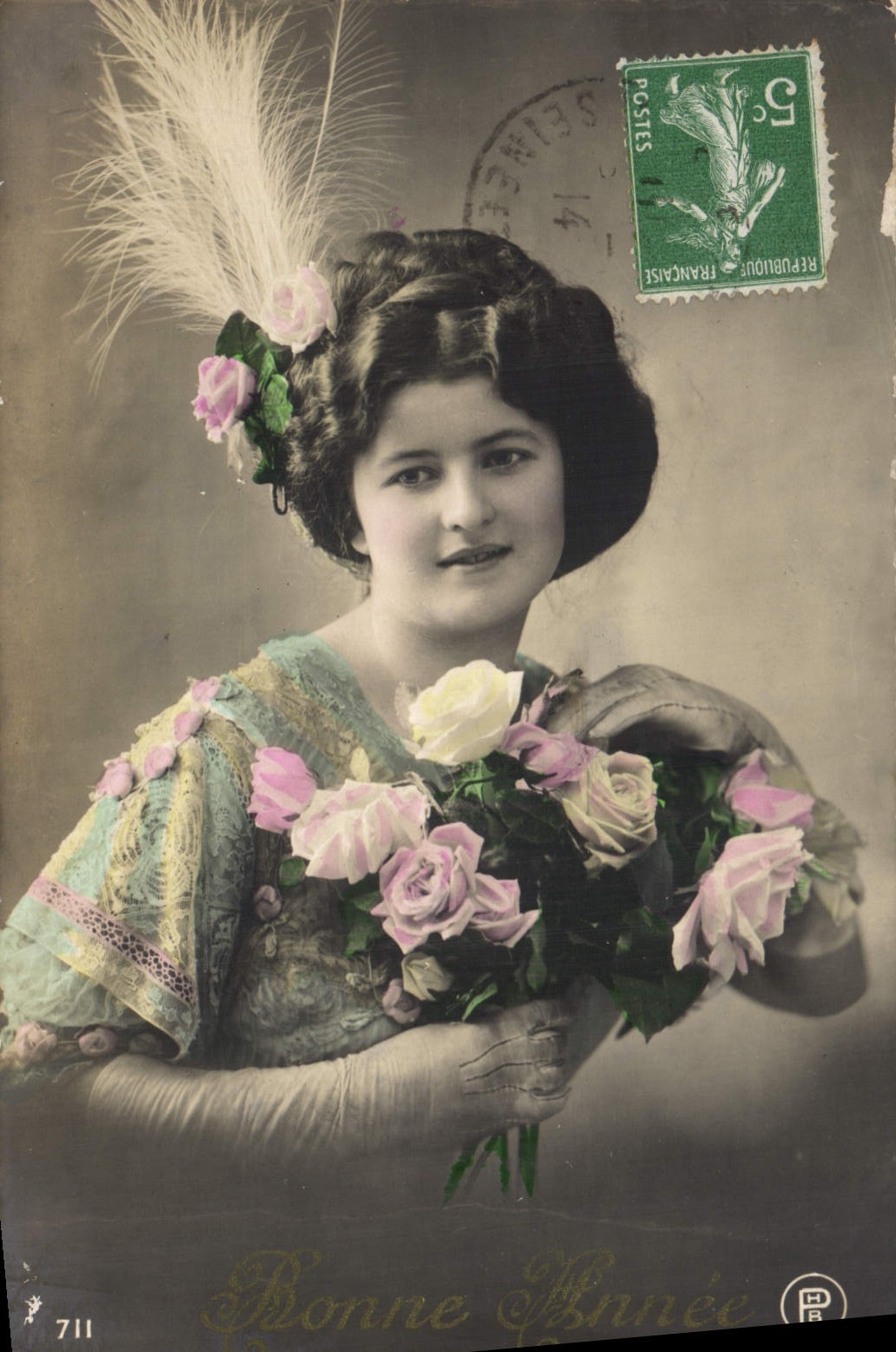 CPA Fantaisie Femme 