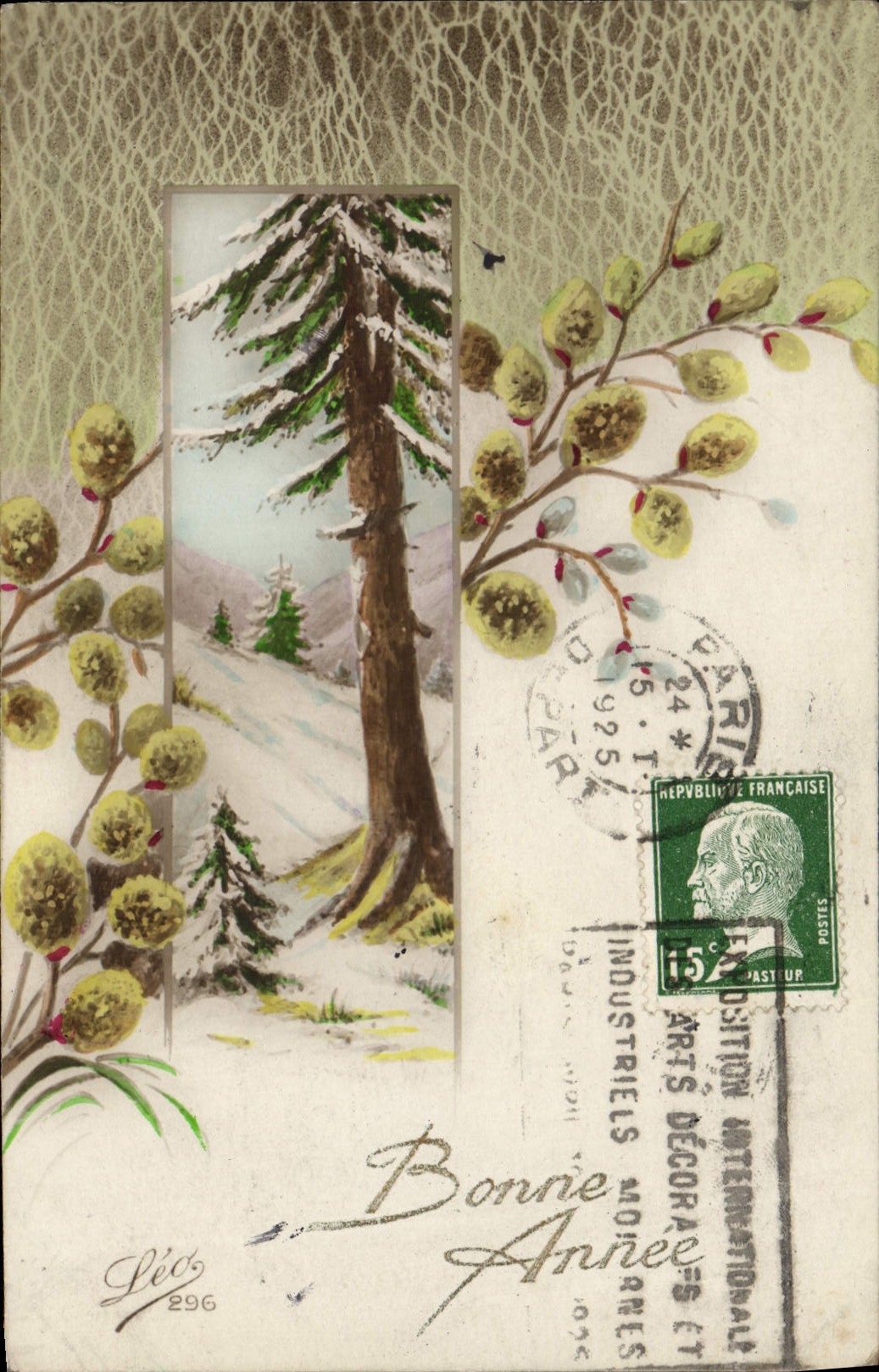 CPA Fantaisie Arbre
