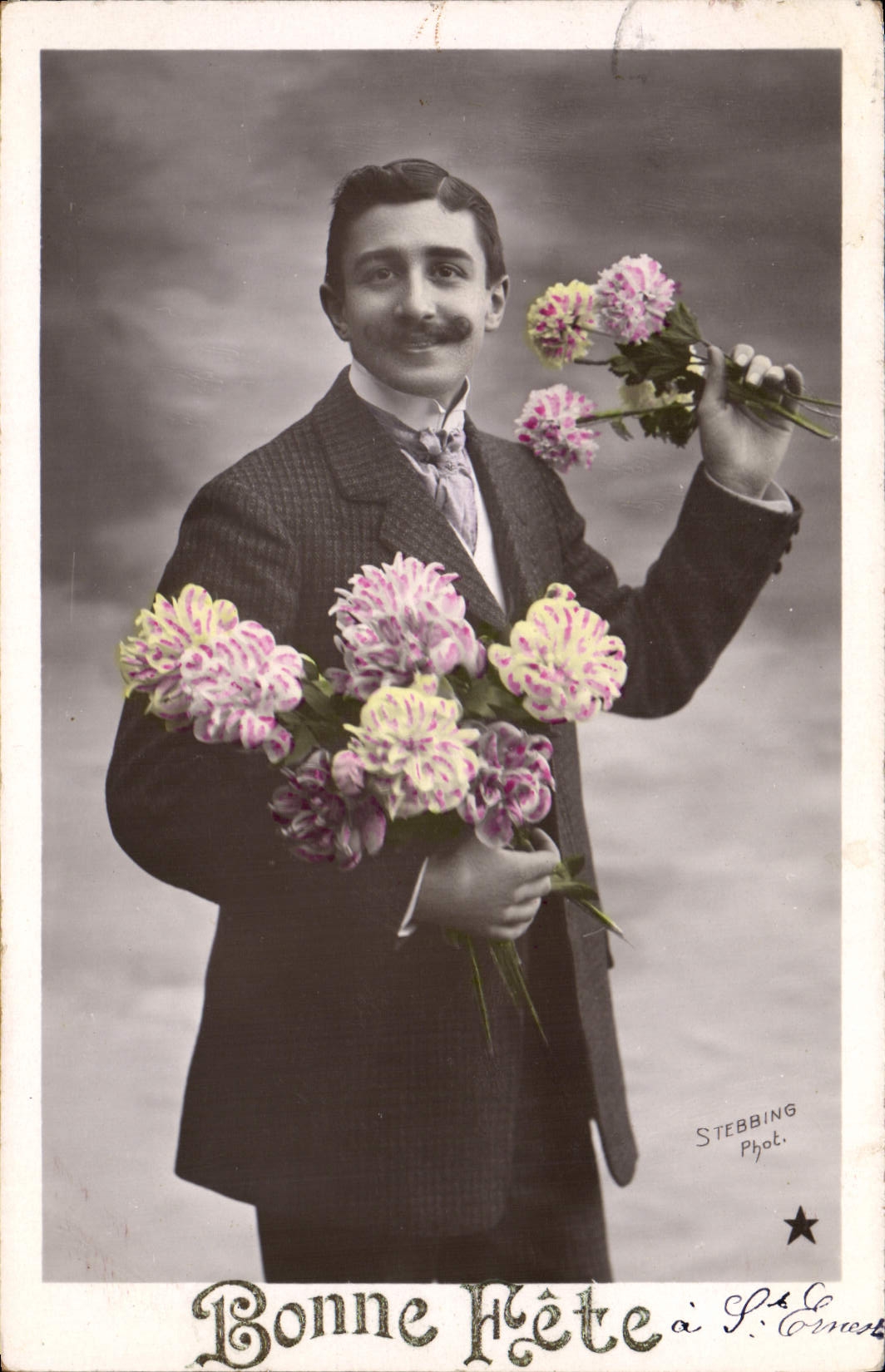 CPA Fantaisie Homme 