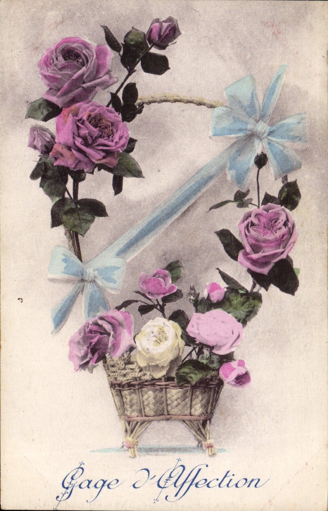 CPA Fantaisie Fleurs