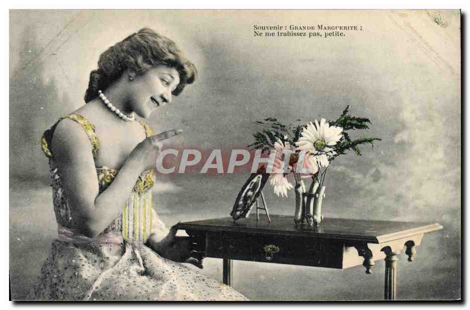 CPA Fantaisie Femme 