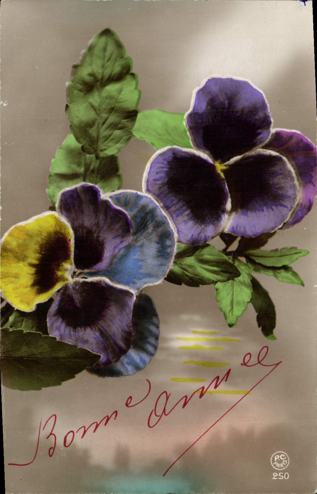 CPA Fantaisie Fleurs 