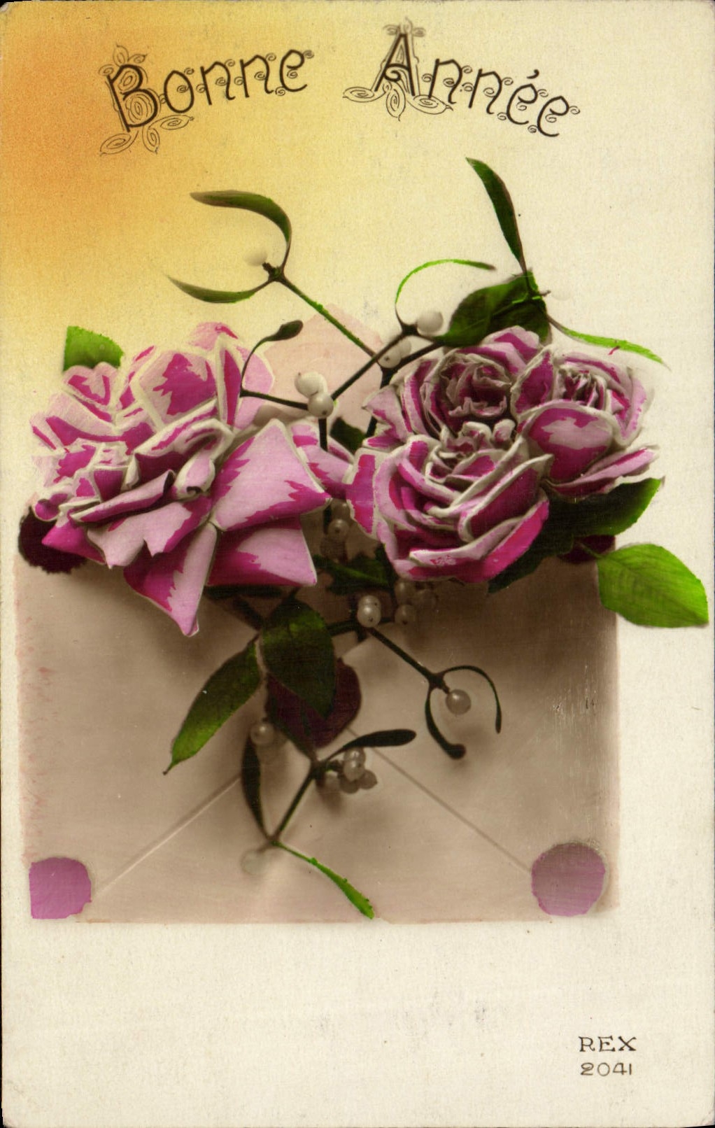 CPA Fantaisie Fleurs