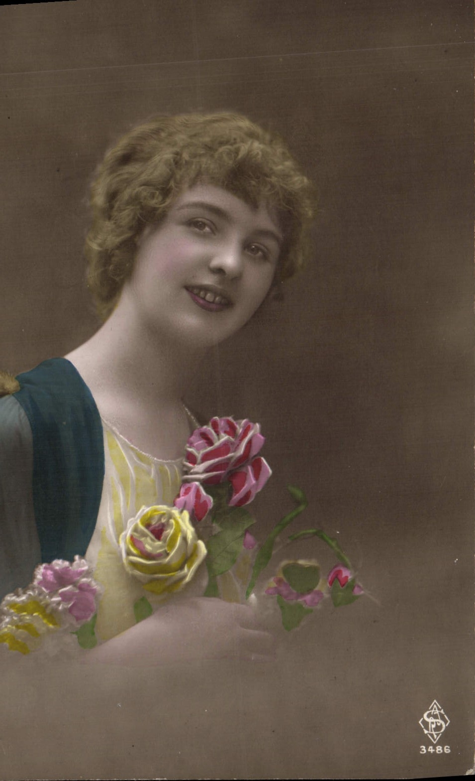 CPA Fantaisie Femme