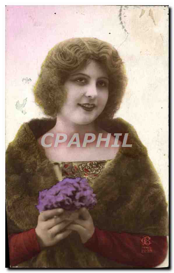 CPA Fantaisie Femme