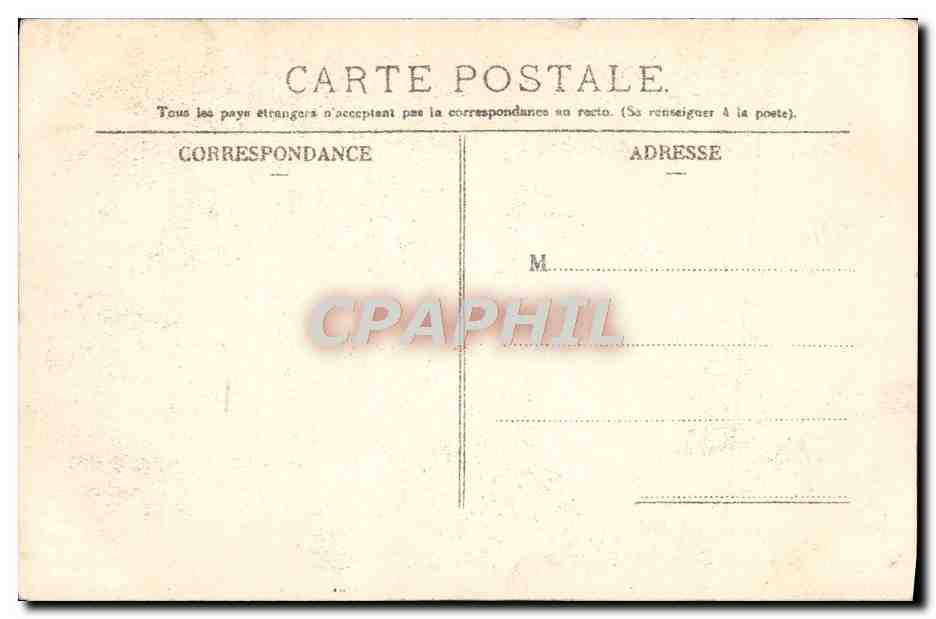 CPA Fantaisie Prenom Clemence — Rückseite