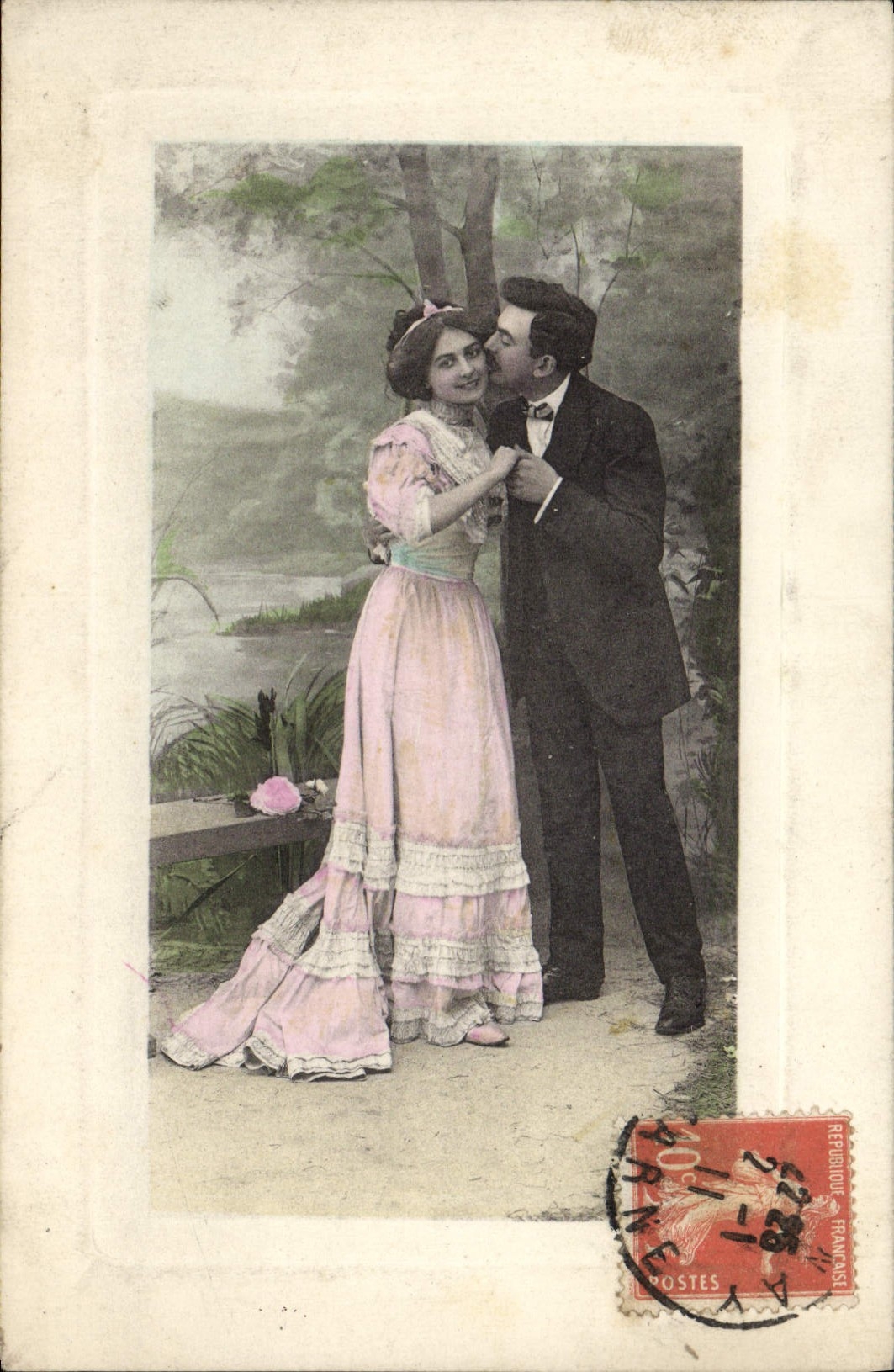 CPA Fantaisie Femme