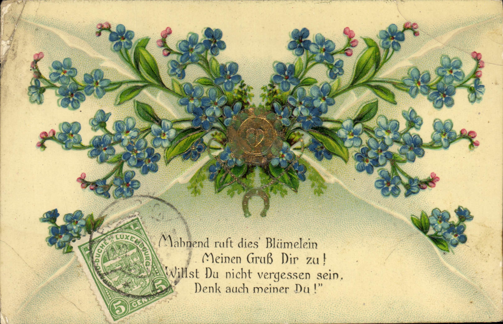 CPA Fantaisie Fleurs