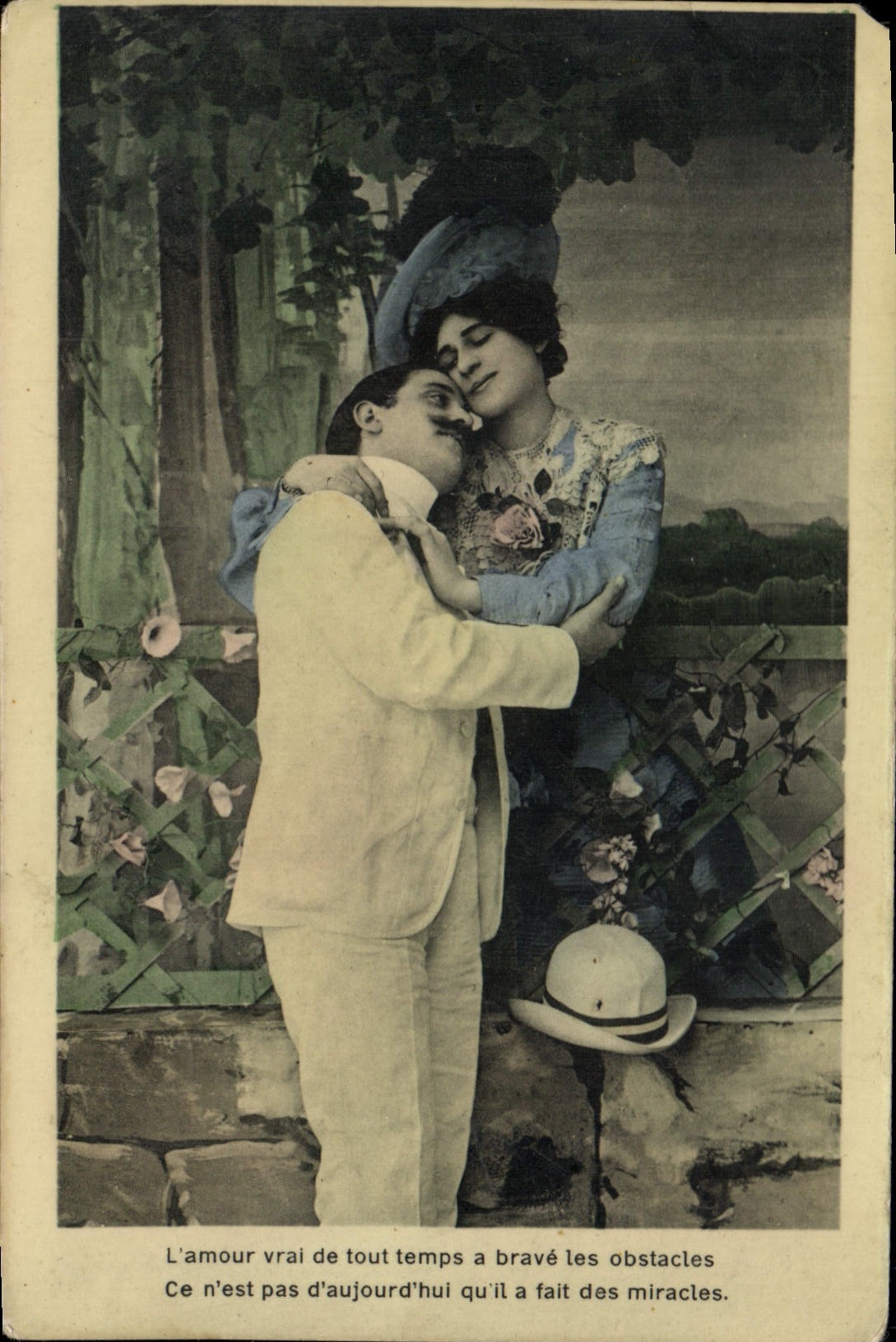CPA Fantaisie Femme