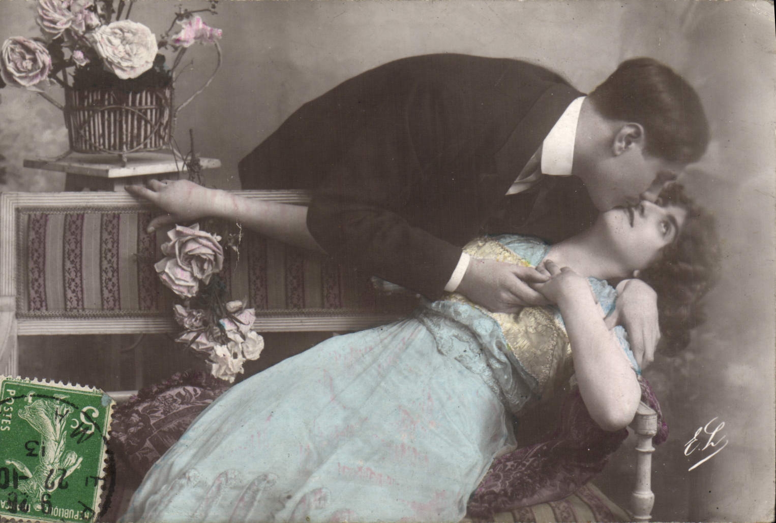 CPA Fantaisie Femme