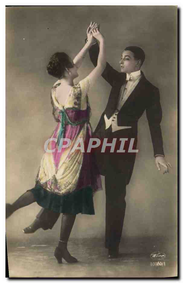 Danseurs en tenue de soirée — éditeur Wicar, n° 100601