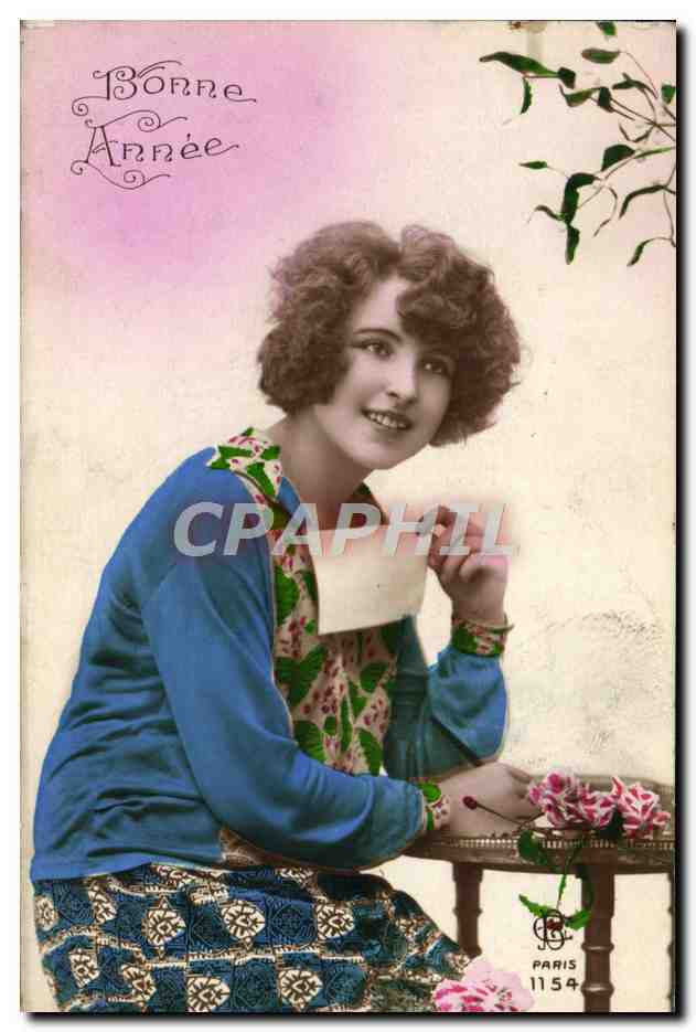 CPA Fantaisie Femme