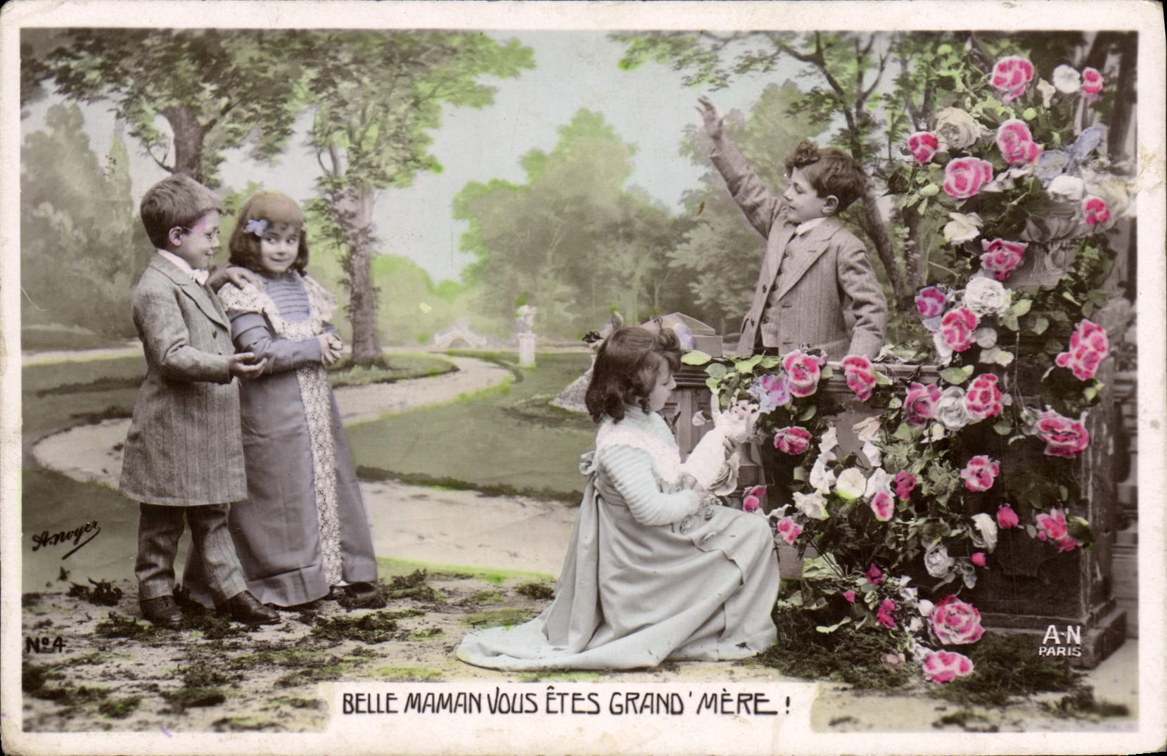 CPA Fantaisie Enfants