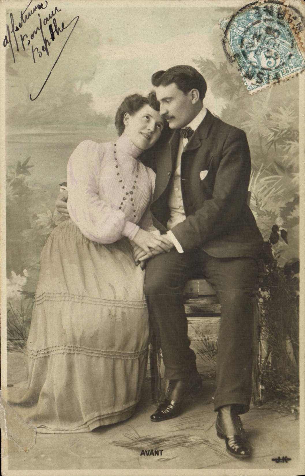 CPA Fantaisie Femme