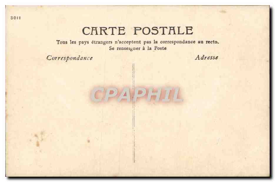 Couple amoureux — Paris — Petite Poste des Amoureux — Verso