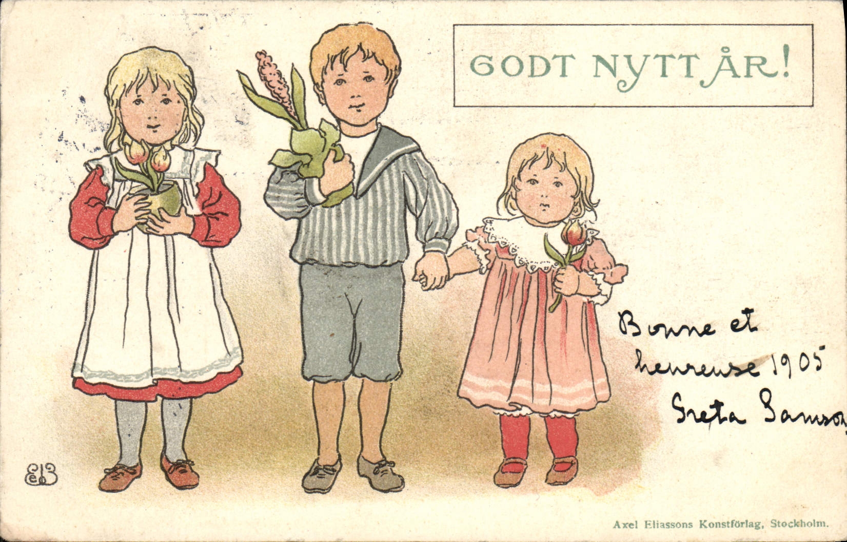CPA Fantaisie Enfants