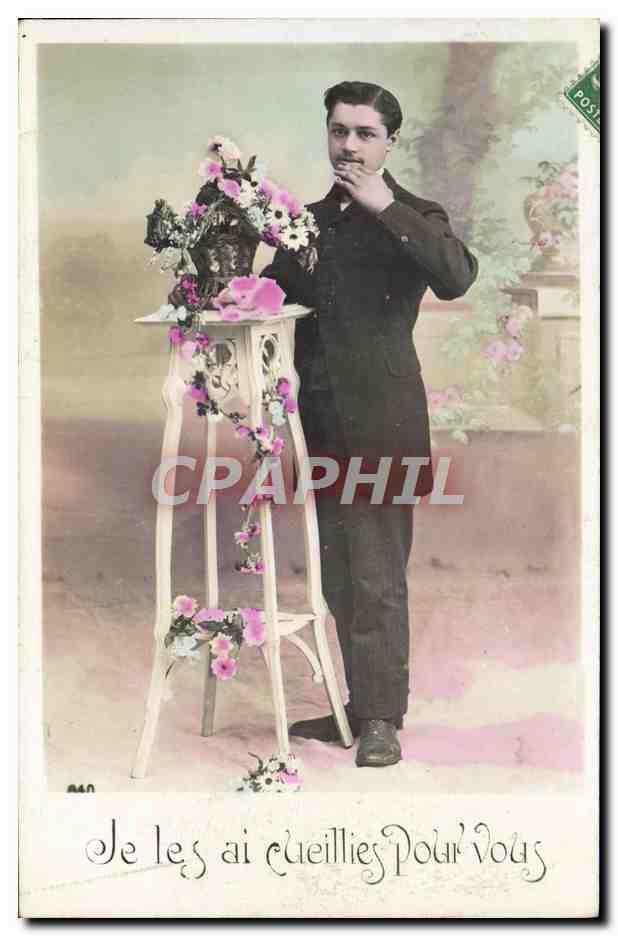 CPA Fantaisie Homme 