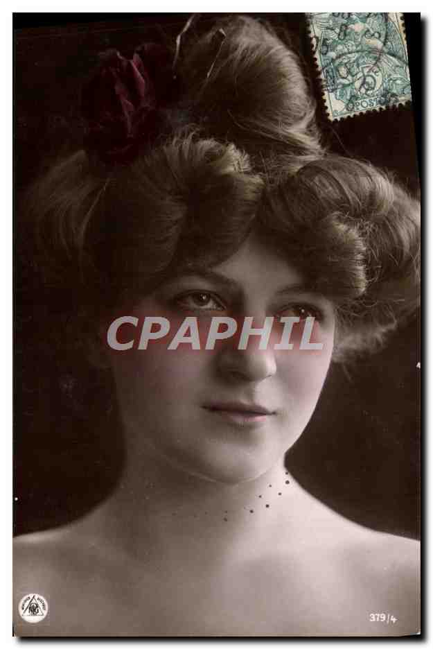 Joven mujer — retrato — Uranotypie, Berlín, n° 379/4
