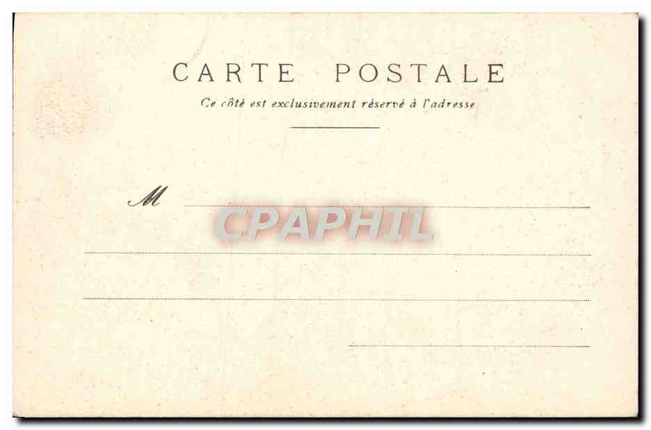 CPA Fantaisie Enfant — Rückseite