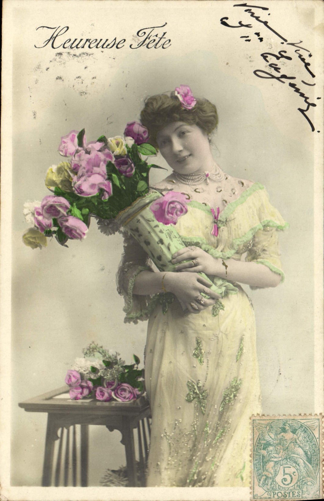 CPA Fantaisie Femme 