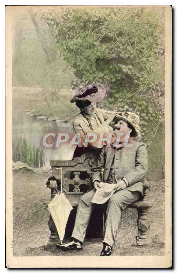 CPA Fantaisie Femme 