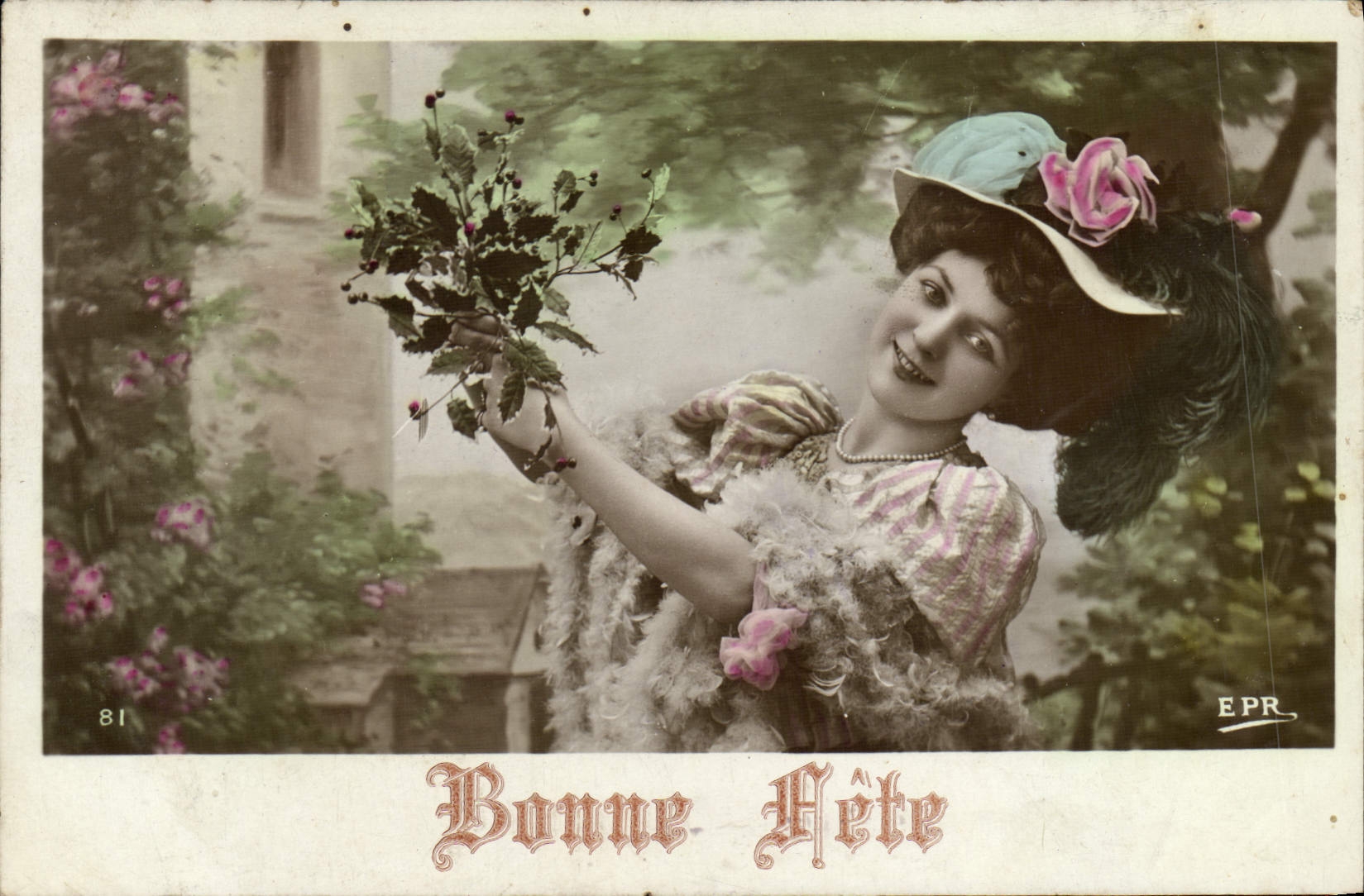 CPA Fantaisie Femme 