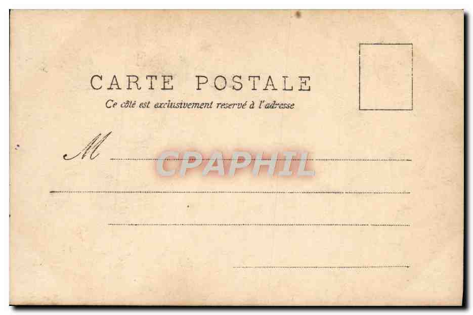Theaterszene — Misère de misère! — R.P.I. N. Paris — Rückseite