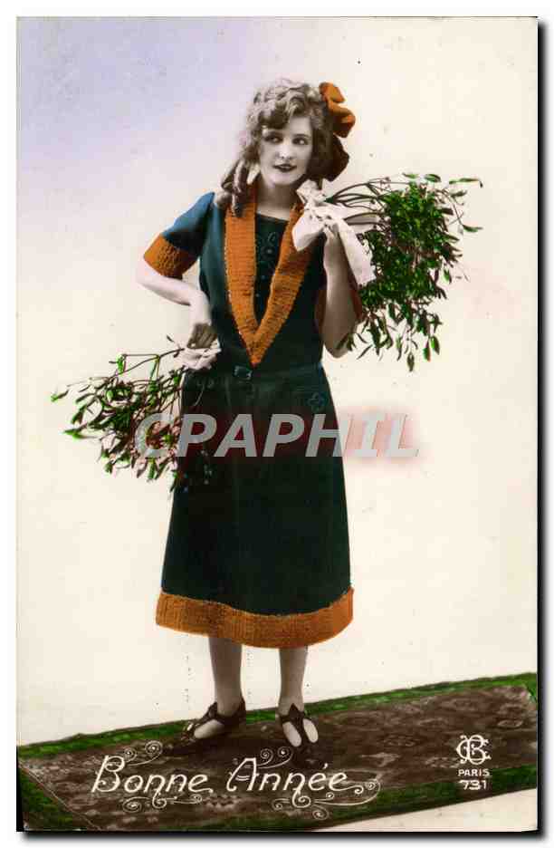 CPA Fantaisie Femme 